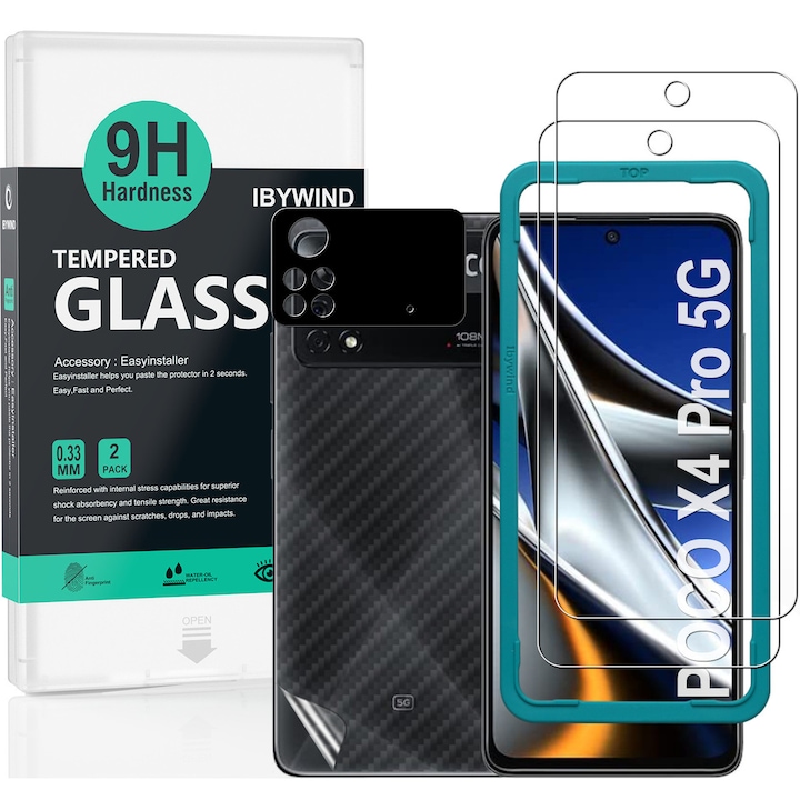Folie protectie telefon, Ibywind, Compatibil cu Xiaomi Poco X4 Pro 5G
