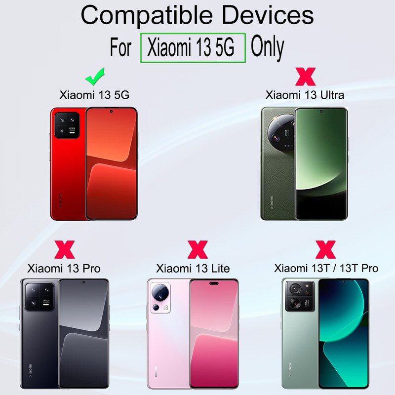 Folie Sticla Ibywind pentru Xiaomi 13 5G, Pachet 2, Sticla Securizata, protectie pentru obiectiv, Montaj Usor, Duritate Militara, Ultra HD, Anti Zgarieturi, Anti Socuri