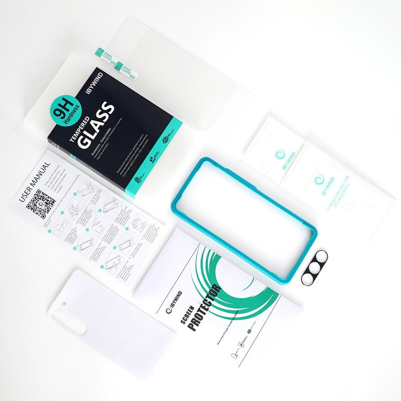 Folie Sticla Ibywind pentru Samsung Galaxy S23 FE 5G, Pachet 2, Sticla Securizata, protectie pentru obiectiv, Montaj Usor, Duritate Militara, Ultra HD, Anti Zgarieturi, Anti Socuri
