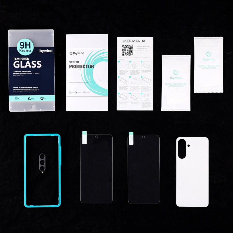 Folie Sticla Ibywind pentru Samsung Galaxy A26 5G, Pachet 2, Sticla Securizata, protectie pentru obiectiv, Montaj Usor, Duritate Militara, Ultra HD, Anti Zgarieturi, Anti Socuri