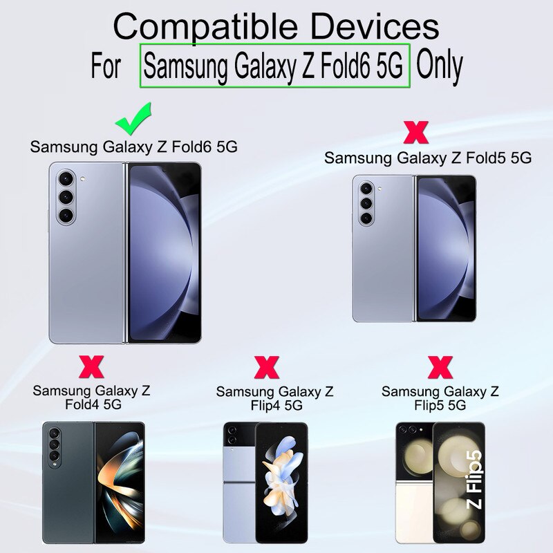 Folie Sticla Ibywind pentru Samsung Galaxy Z Fold6 5G, Pachet 2, Sticla Securizata, protectie pentru obiectiv, Montaj Usor, Duritate Militara, Ultra HD, Anti Zgarieturi, Anti Socuri