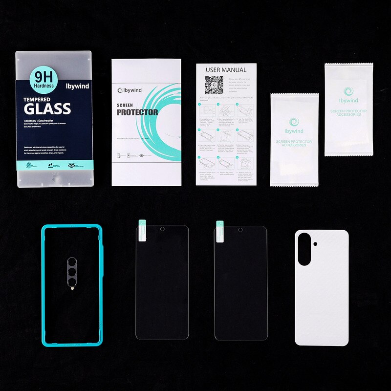 Folie Sticla Ibywind pentru Samsung Galaxy A36 5G, Pachet 2, Sticla Securizata, protectie pentru obiectiv, Montaj Usor, Duritate Militara, Ultra HD, Anti Zgarieturi, Anti Socuri