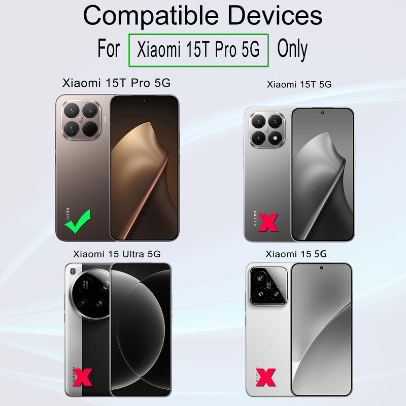 Folie Sticla Ibywind pentru Xiaomi 15T Pro 5G, Pachet 2, Sticla Securizata, protectie pentru obiectiv, Montaj Usor, Duritate Militara, Ultra HD, Anti Zgarieturi, Anti Socuri