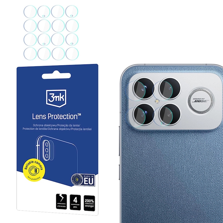 Folie pentru Xiaomi Poco F8 Ultra (set 4) - 3mk Lens Protection - Clear