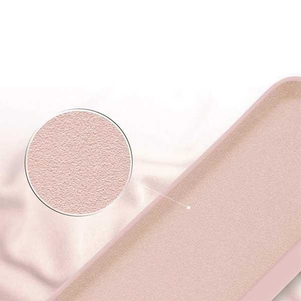 Husa protectie compatibila cu Samsung Galaxy S22, silicon Dusty Roz, slim, cu interior de catifea, protectie camera, PlanetPhone
