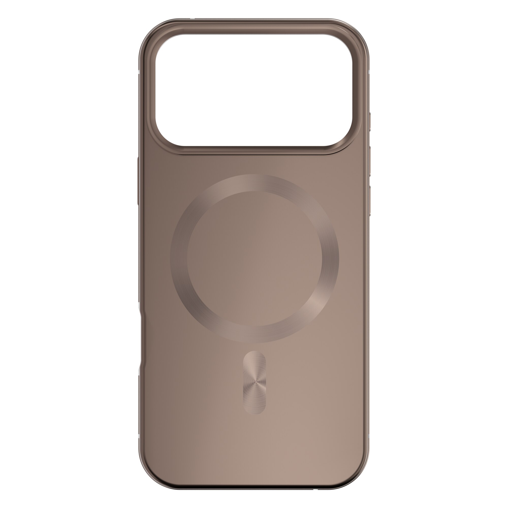 Carcasa de protectie Hybrid NOA pentru iPhone 17 Pro Max, cu spate din policarbonat, rama din TPU, Copper