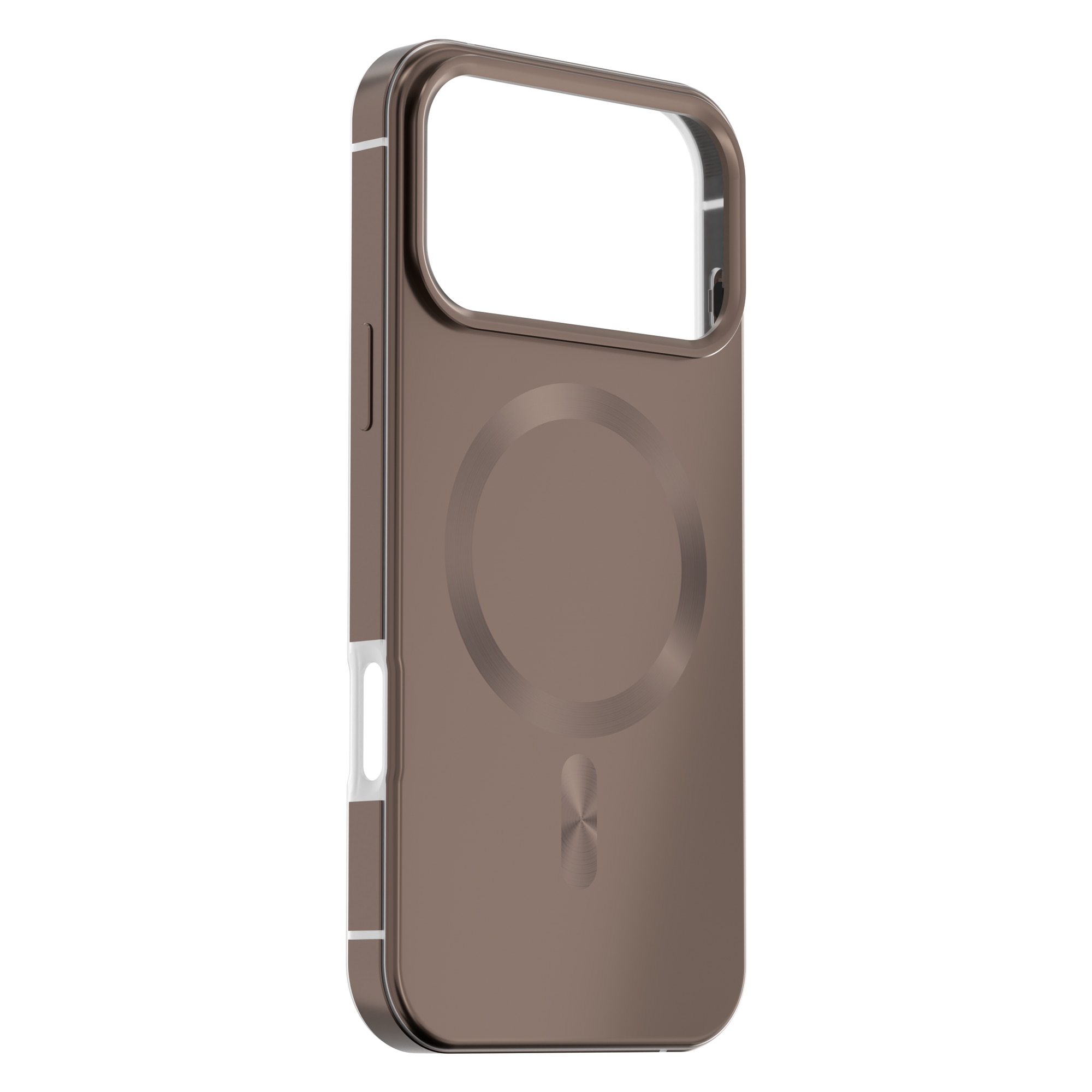 Carcasa de protectie Hybrid NOA pentru iPhone 17 Pro Max, cu spate din policarbonat, rama din TPU, Copper