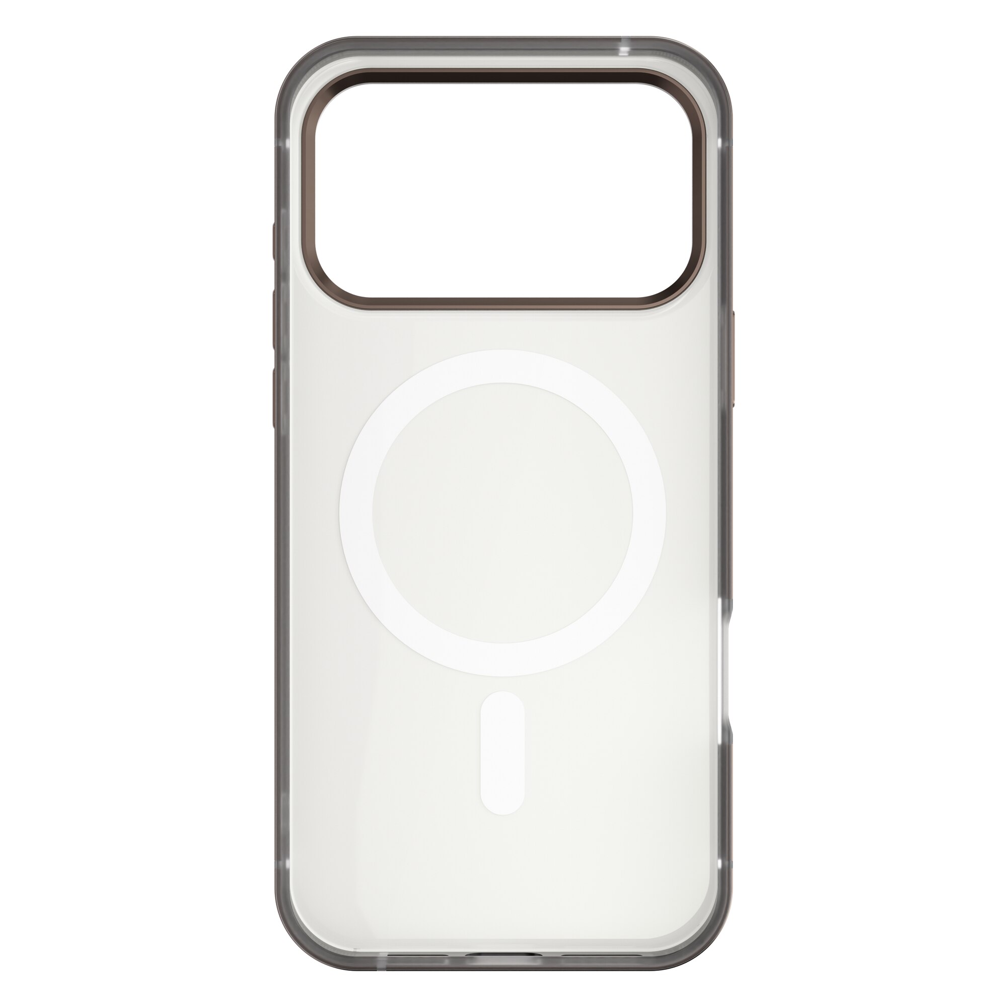 Carcasa de protectie Hybrid NOA pentru iPhone 17 Pro Max, cu spate din policarbonat, rama din TPU, Copper