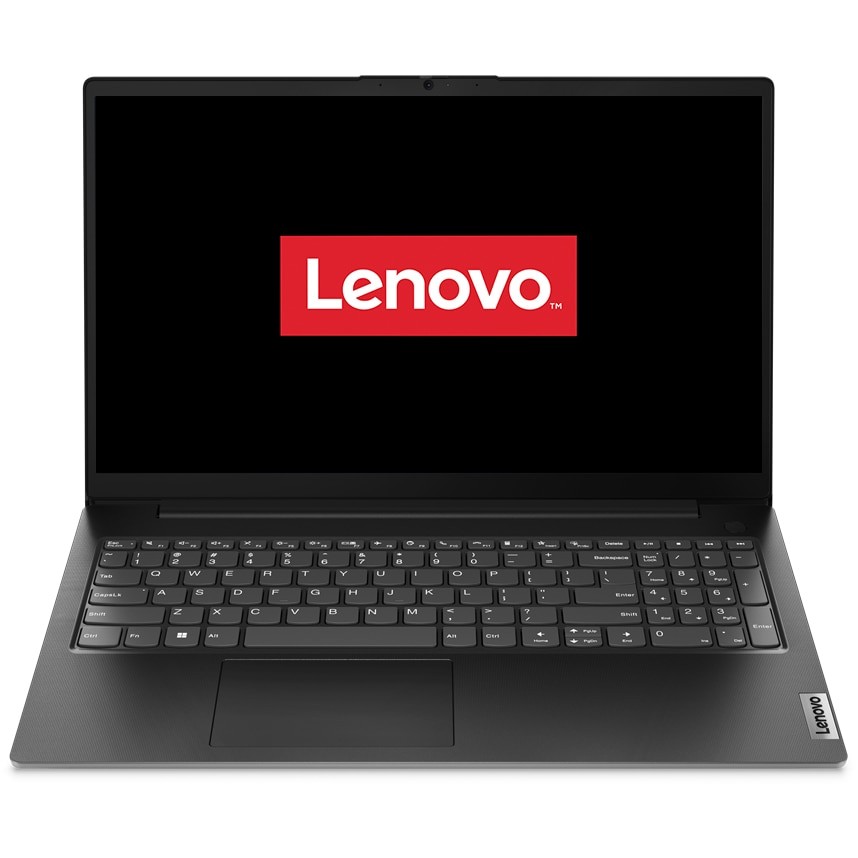 Laptop Lenovo V15 G4 AMN cu procesor AMD Ryzen™ 3 7320U pana la 4.1 GHz, 15.6", Full HD, 16GB, 512GB SSD, AMD Radeon™ 610M Graphics, No OS, Business Black