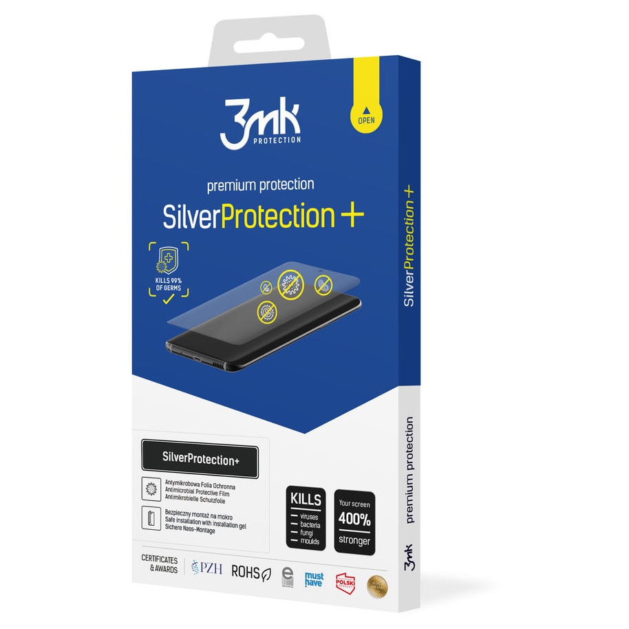 Folie protectie 3mk SilverProtection Plus compatibila cu Xiaomi 15T 5G, Transparent