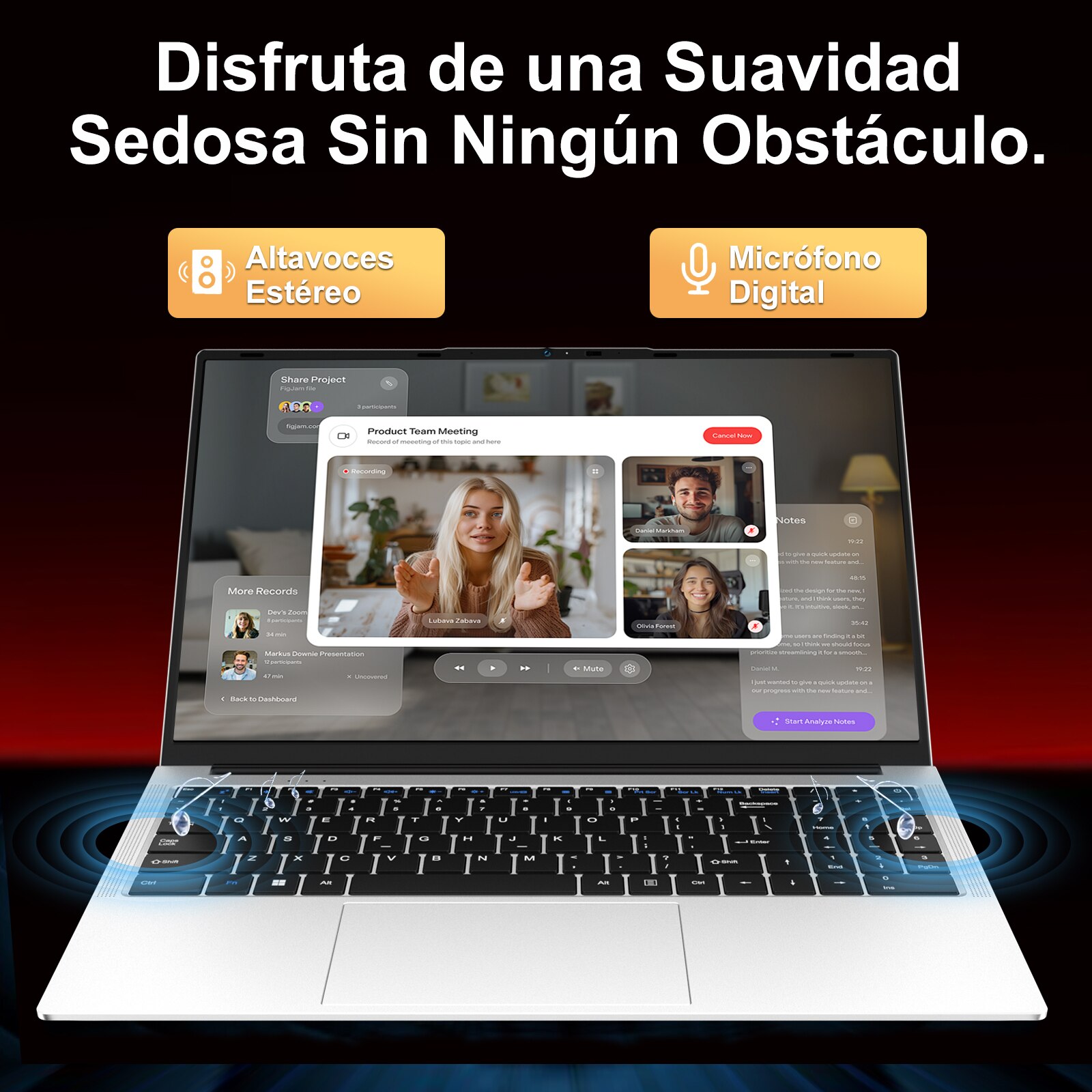 Laptop Computer 15.6 Inch Celeron N5095 Pana la 2,9 GHz Win11 Pro Laptops 8GB RAM 256GB SSD TF 1TB LPDDR4 5G WiFi 1920*1080 FHD USB 3.0 Widevine L1 Laptop Protective Film English - Silver