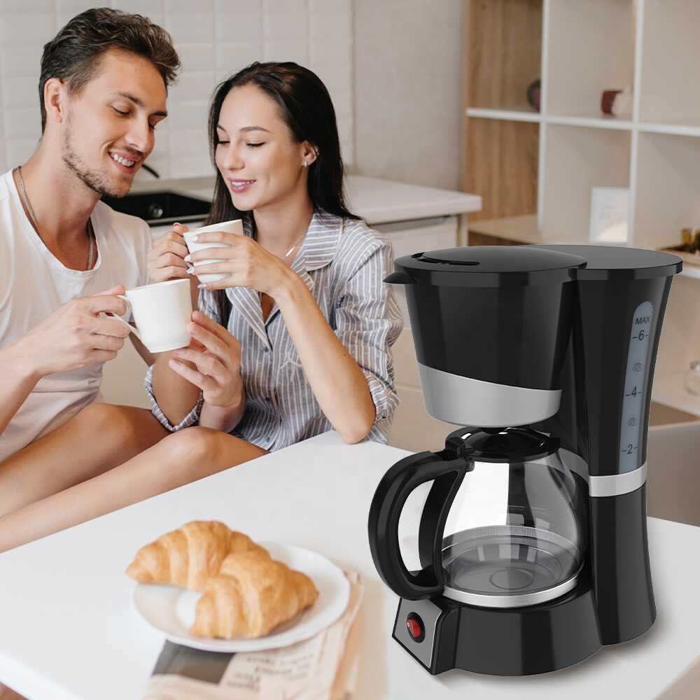 Cafetieră și Ceainic prin Picurare, WINNING STAR ST-9711 600ml, Negru