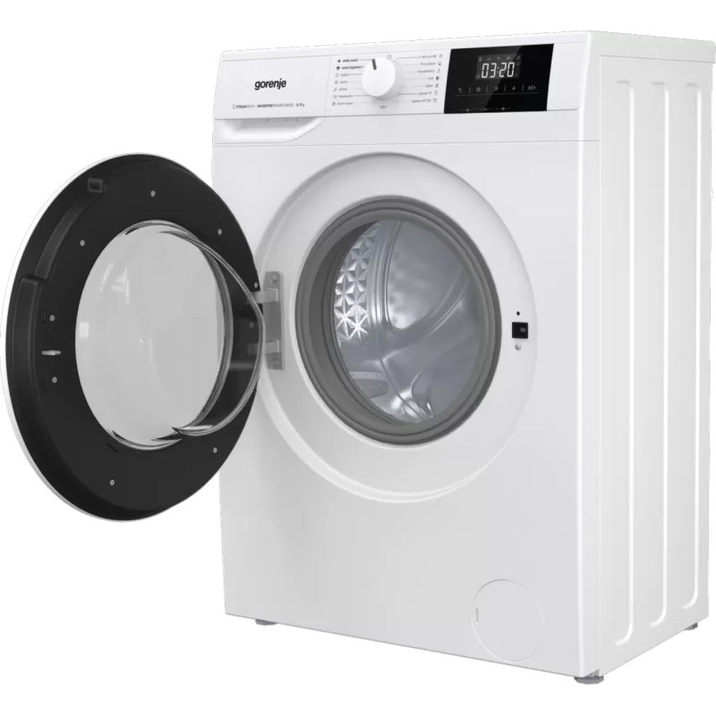 Masina de spalat rufe Gorenje WNGPI72SBS, Slim, 7kg, 1200 rpm, Clasa B, Alba