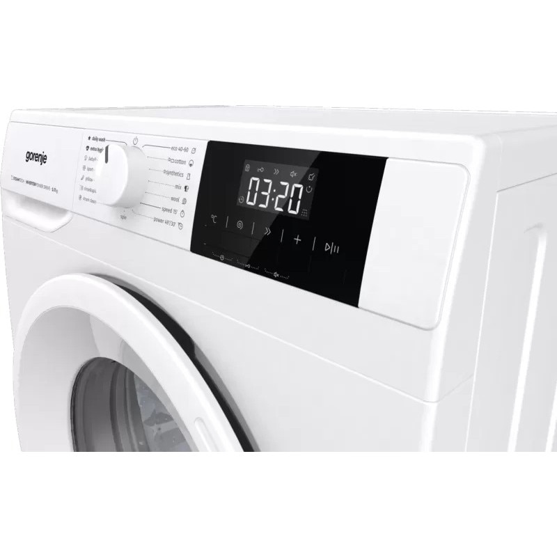 Masina de spalat rufe Gorenje WNGPI72SBS, Slim, 7kg, 1200 rpm, Clasa B, Alba
