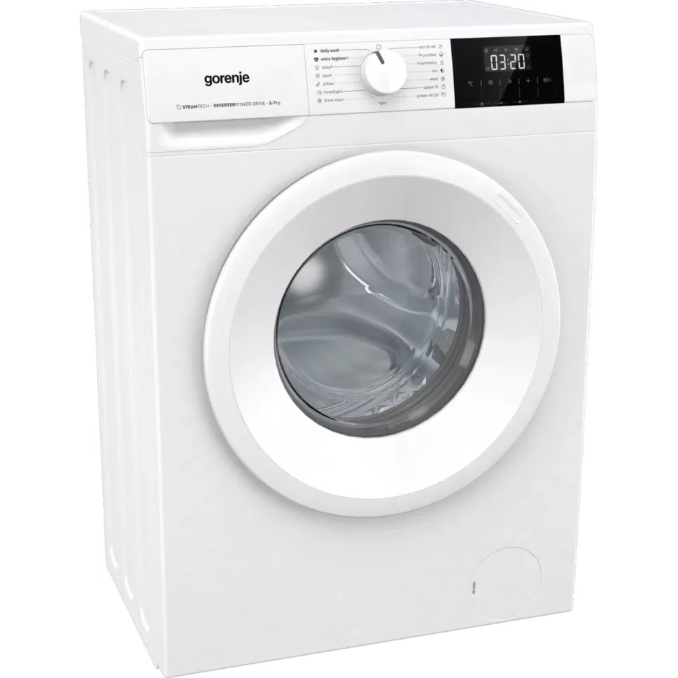 Masina de spalat rufe Gorenje WNGPI72SBS, Slim, 7kg, 1200 rpm, Clasa B, Alba