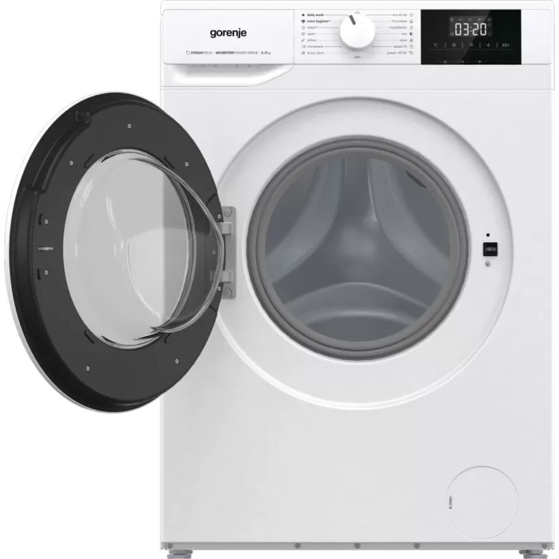 Masina de spalat rufe Gorenje WNGPI72SBS, Slim, 7kg, 1200 rpm, Clasa B, Alba