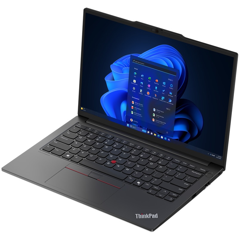 Laptop Lenovo ThinkPad E14 Gen 6 cu procesor Intel® Core™ Ultra 7 155H pana la 4.8GHz, 14", WUXGA, IPS, 32GB DDR5, 1TB SSD, Intel® Arc™ Graphics, Windows 11 Pro, Black, 3y Courier or Carry-in