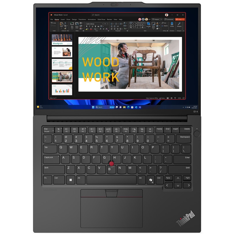 Laptop Lenovo ThinkPad E14 Gen 6 cu procesor Intel® Core™ Ultra 7 155H pana la 4.8GHz, 14", WUXGA, IPS, 32GB DDR5, 1TB SSD, Intel® Arc™ Graphics, Windows 11 Pro, Black, 3y Courier or Carry-in