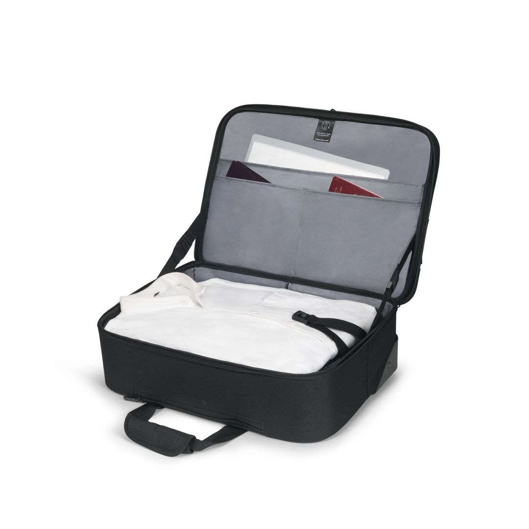 Geanta laptop Dicota Roller Multi Eco BASE 15 - 17,3", 480x220x380mm, neagra