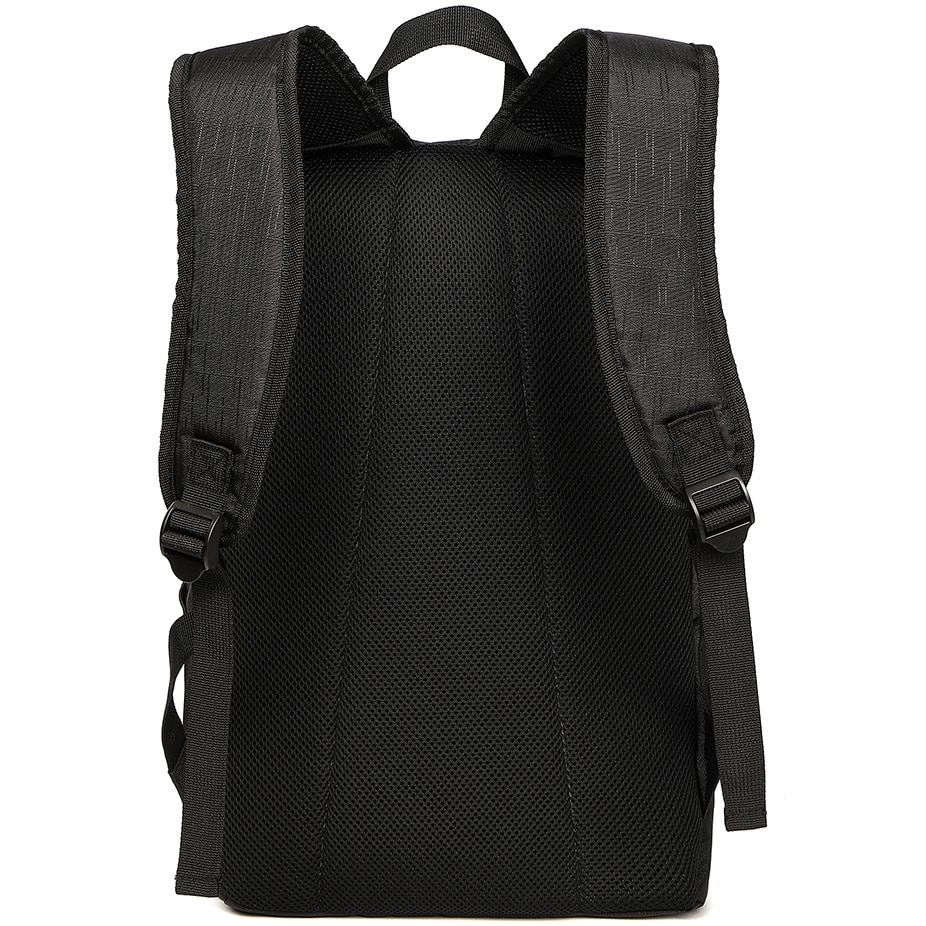Rucsac Joy, Iggy, 2 compartimente, 2 buzunare laterale, nylon, waterproof, 45x29x22.5cm, negru