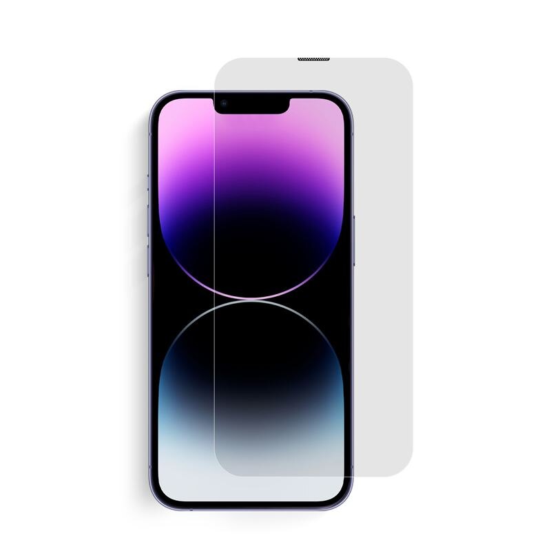 Set 2 folii sticla transparente cu sistem de montare Mobile Origin Screen Guard compatibil cu iPhone 14 Plus / 13 Pro Max