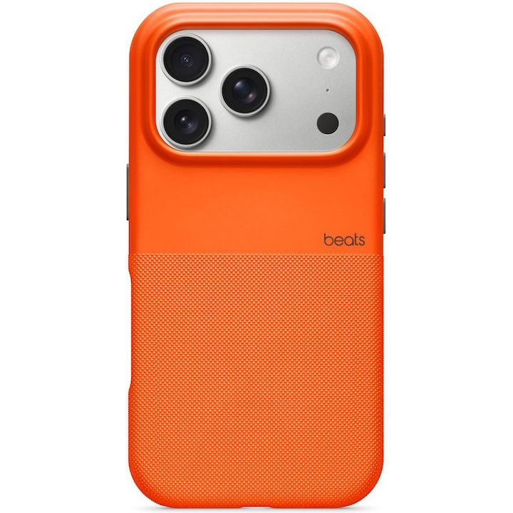 Husa de protectie Beats pentru iPhone 17 Pro, Rugged Case cu MagSafe and Camera Control – Sierra Orange