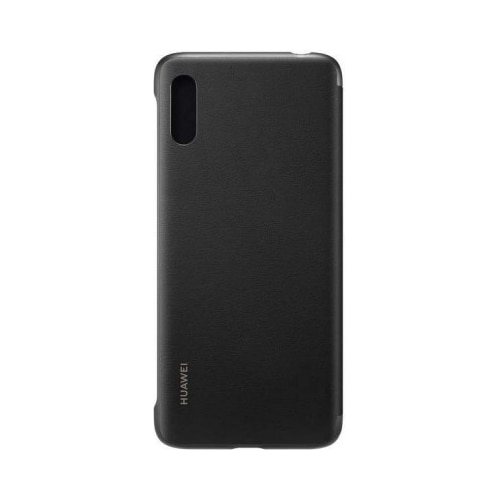Husa de protectie Huawei Flip Cover pentru Y6 2019, Black