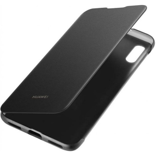 Husa de protectie Huawei Flip Cover pentru Y6 2019, Black