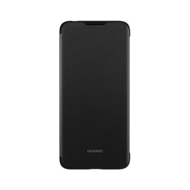 Husa de protectie Huawei Flip Cover pentru Y6 2019, Black