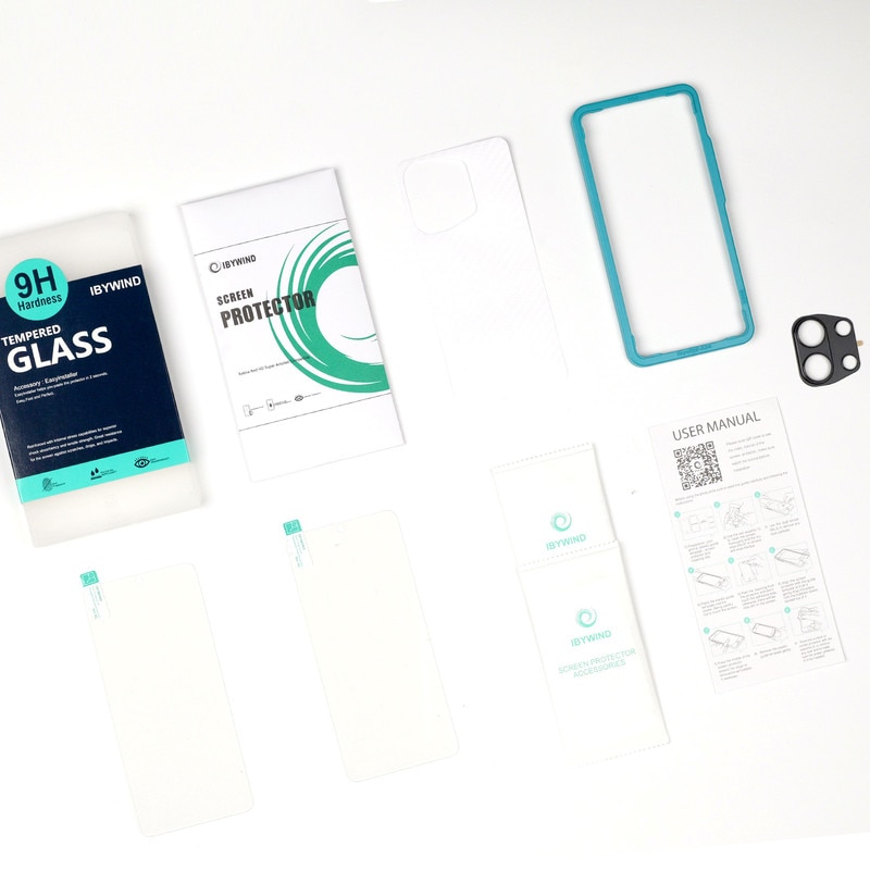Folie Sticla Ibywind pentru Xiaomi Redmi Note 13 4G, Pachet 2, Sticla Securizata, protectie pentru obiectiv, Montaj Usor, Duritate Militara, Ultra HD, Anti Zgarieturi, Anti Socuri