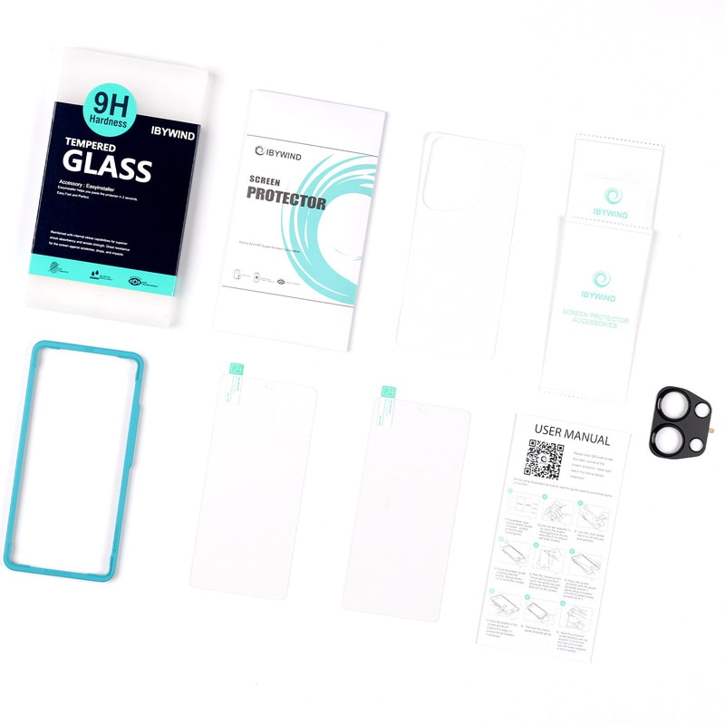Folie Sticla Ibywind pentru Xiaomi Poco M6 Pro 4G, Set 2 buc, Duritate Militara, Ultra HD, Transparenta