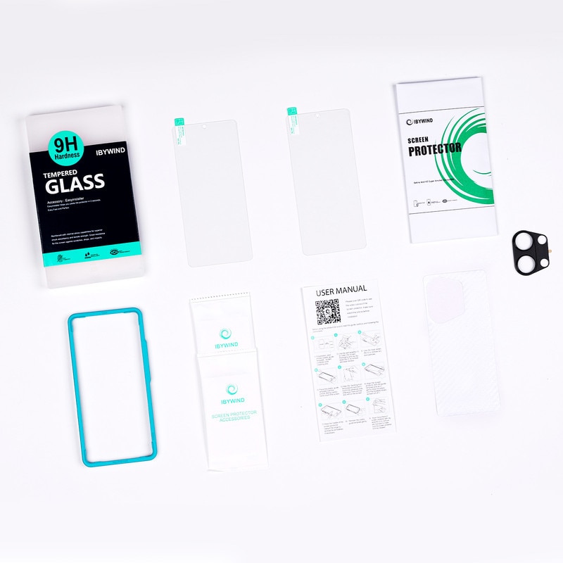 Folie Sticla Ibywind pentru Xiaomi Redmi Note 13 Pro 4G, Pachet 2, Sticla Securizata, protectie pentru obiectiv, Montaj Usor, Duritate Militara, Ultra HD, Anti Zgarieturi, Anti Socuri