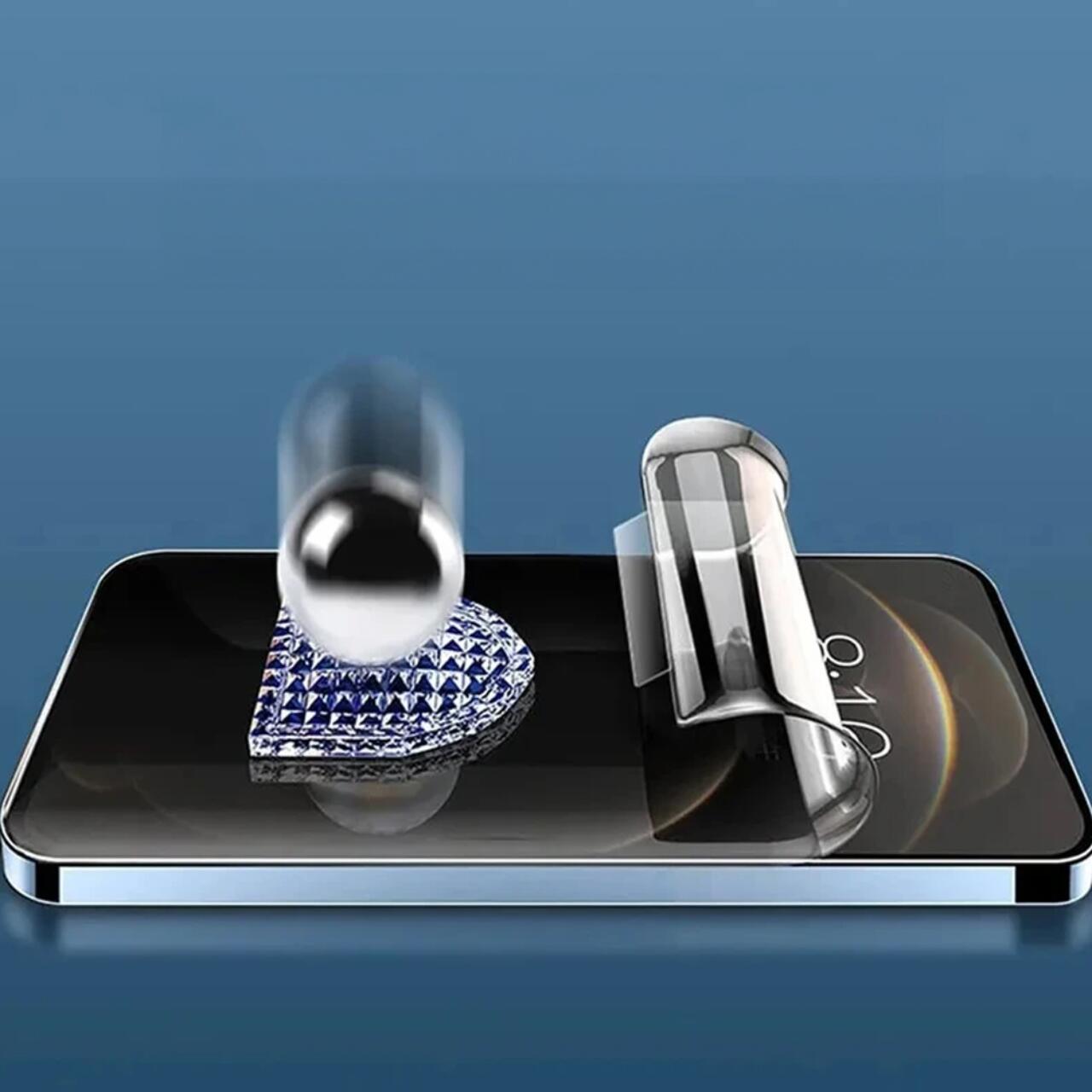 Folie Silicon Lemontti Privacy compatibila cu Xiaomi 14 Pro