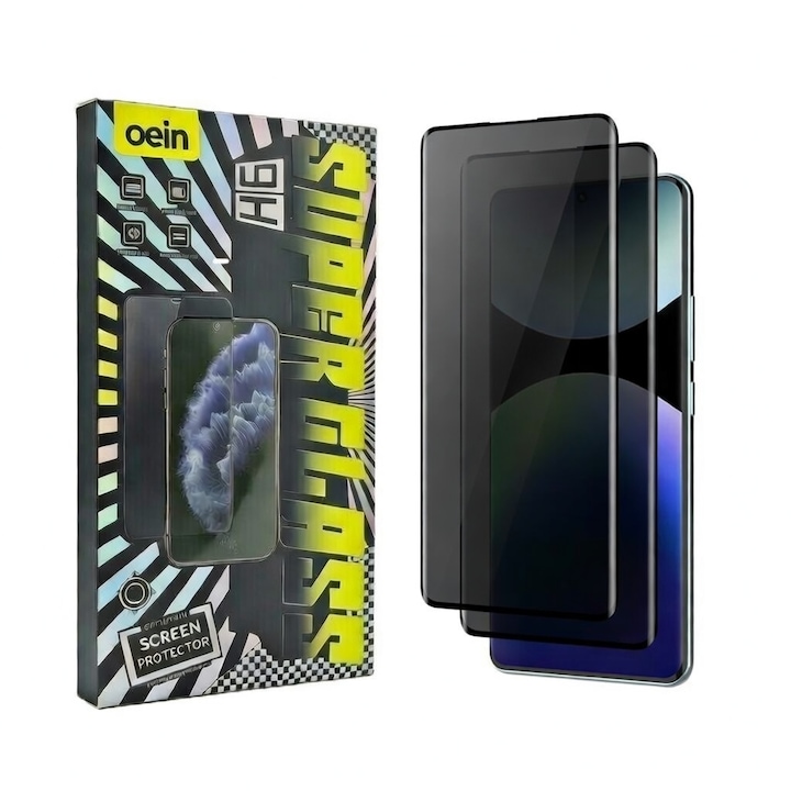 Folie protectie telefon, set 2 bucati, 9H, transparenta, compatibila cu Redmi Note 14 Pro
