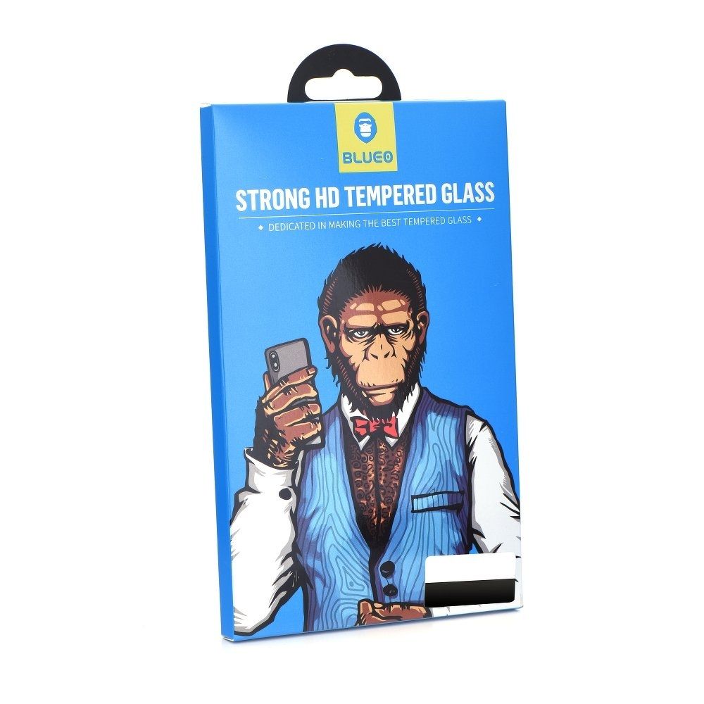 Folie Sticla Securizata Premium 5d Mr. Monkey Strong Hd Compatibila Cu iPhone 12 Pro Max, Full Cover Negru