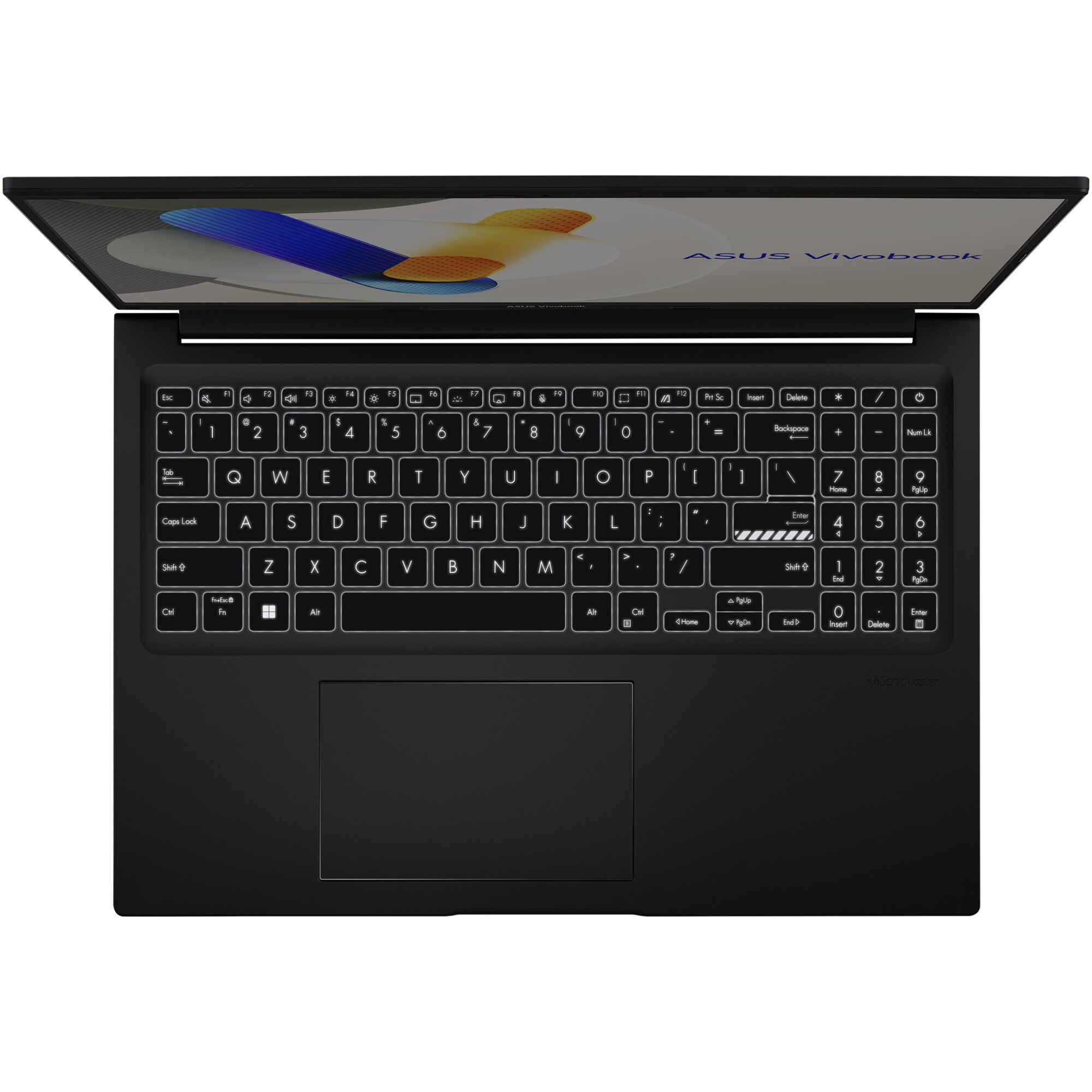 Laptop ASUS Vivobook 16 A1605VA cu procesor Intel® Core™ i5-13420H pana la 4.6 GHz, 16'', WUXGA, IPS, 16GB DDR4 RAM, 1TB SSD, Intel® UHD Graphics, No OS, Indie Black