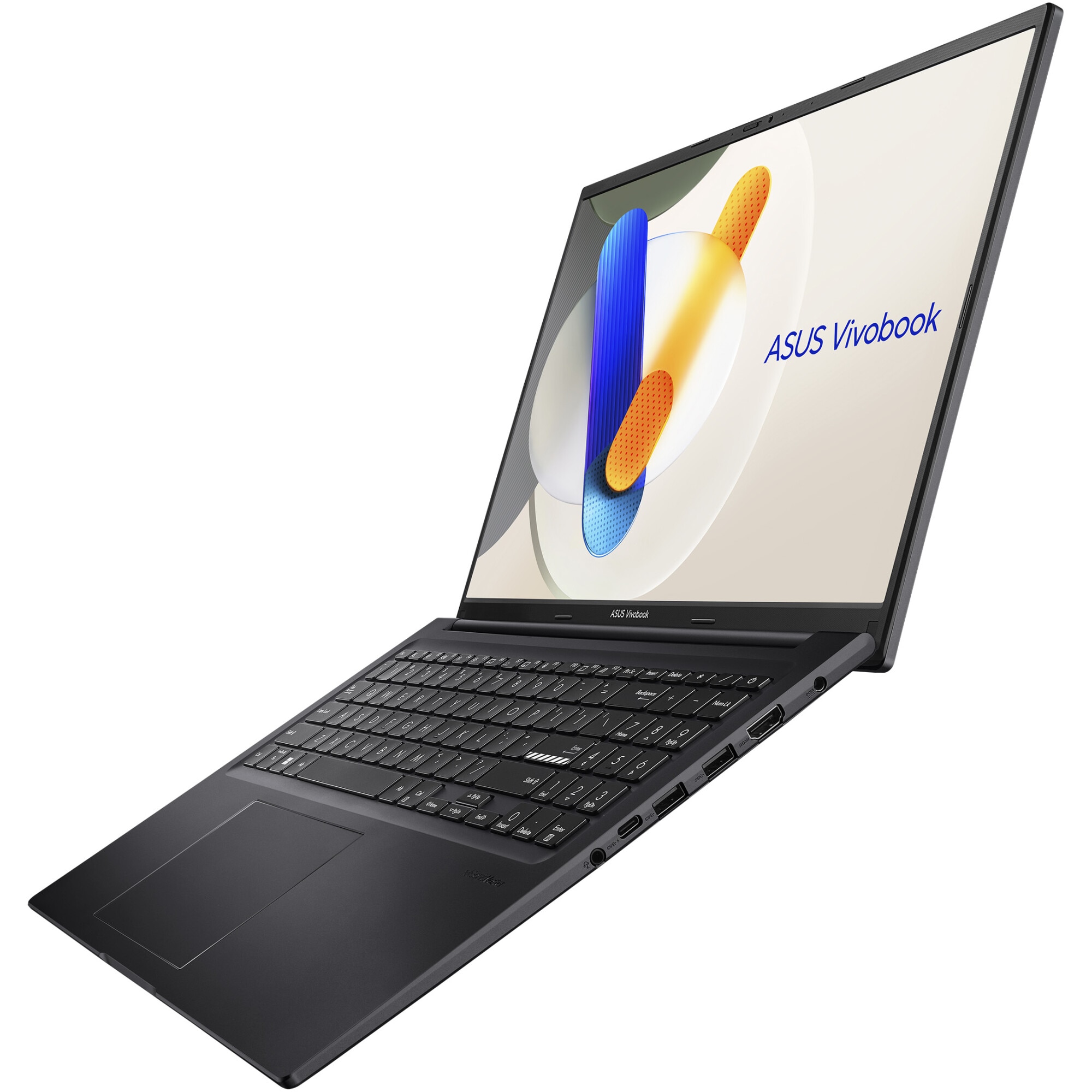 Laptop ASUS Vivobook 16 A1605VA cu procesor Intel® Core™ i5-13420H pana la 4.6 GHz, 16'', WUXGA, IPS, 16GB DDR4 RAM, 1TB SSD, Intel® UHD Graphics, No OS, Indie Black