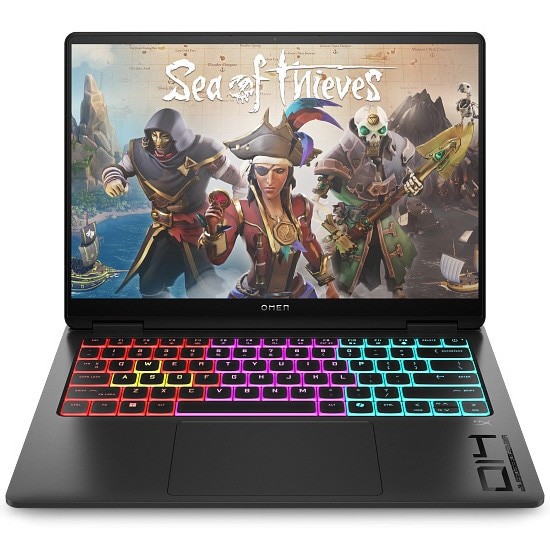 Laptop Gaming HP Omen Transcend 14-fb1003nn cu procesor Intel® Core™ Ultra 9-285H pana la 5.4GHz, 14.0", 3K, 32GB DDR5 RAM, 1TB SSD, NVIDIA® GeForce RTX™ 5070 8GB GDDR7, Free DOS, Shadow Black