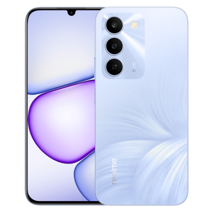 Telefon mobil realme C100, 4GB RAM, 256GB, 5G, Purple