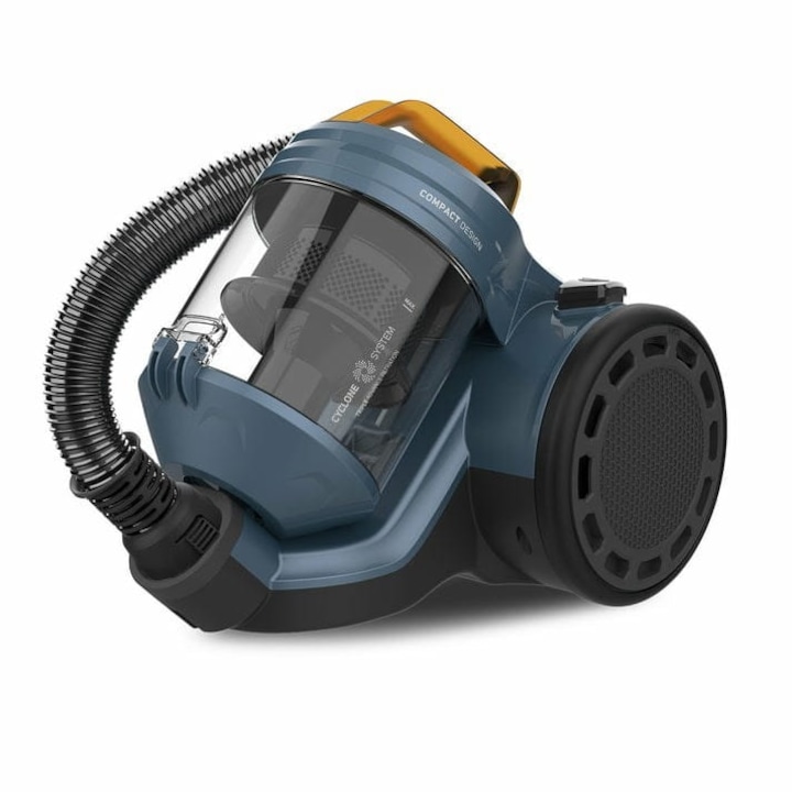 Aspirator cilindric Taurus Homeland Cyclone negru 800W 2L telescopic 5m