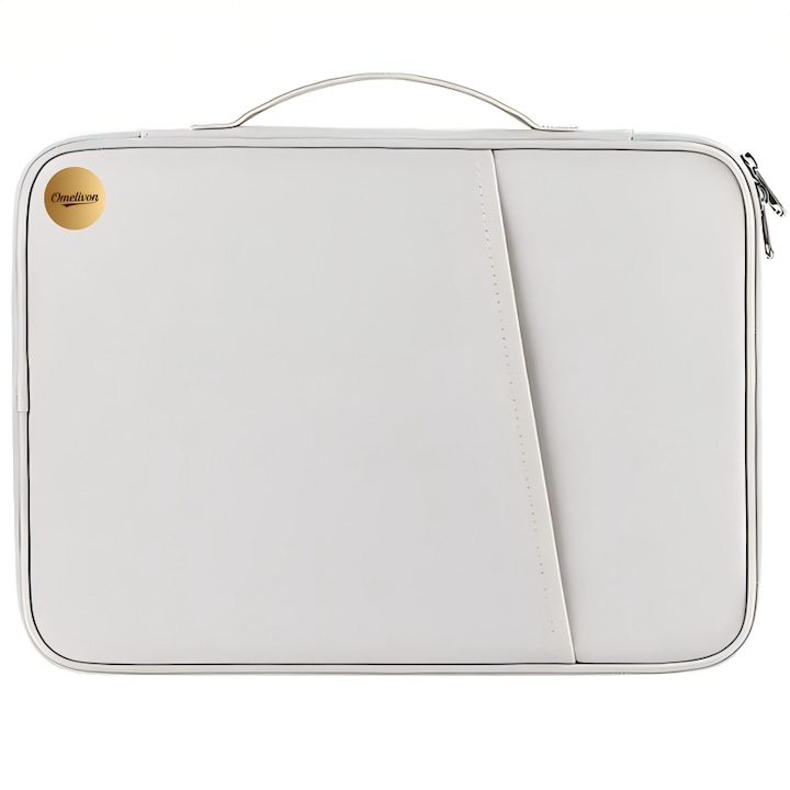 Husa tableta Omelivon 13 inch, multistrat, impermeabila, gri