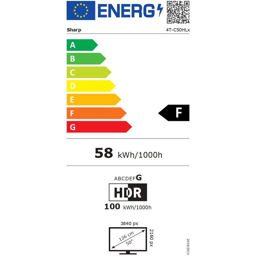Televizor LED Sharp 50HL4265E, 50", Smart TV, 4K Ultra HD, Negru