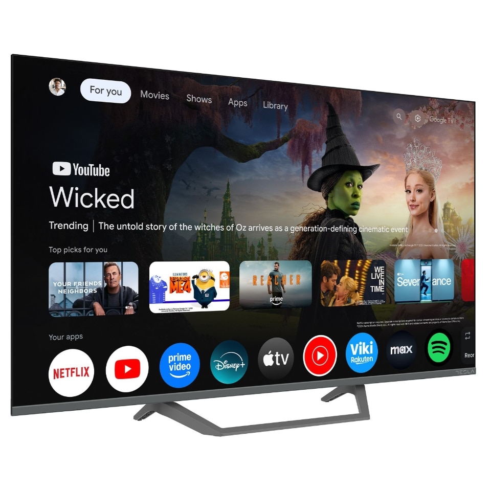 Televizor QLED Tesla 109 cm 43" Q43E665GFS, Full HD 1920 x 1080, Smart TV, WiFi, CI+