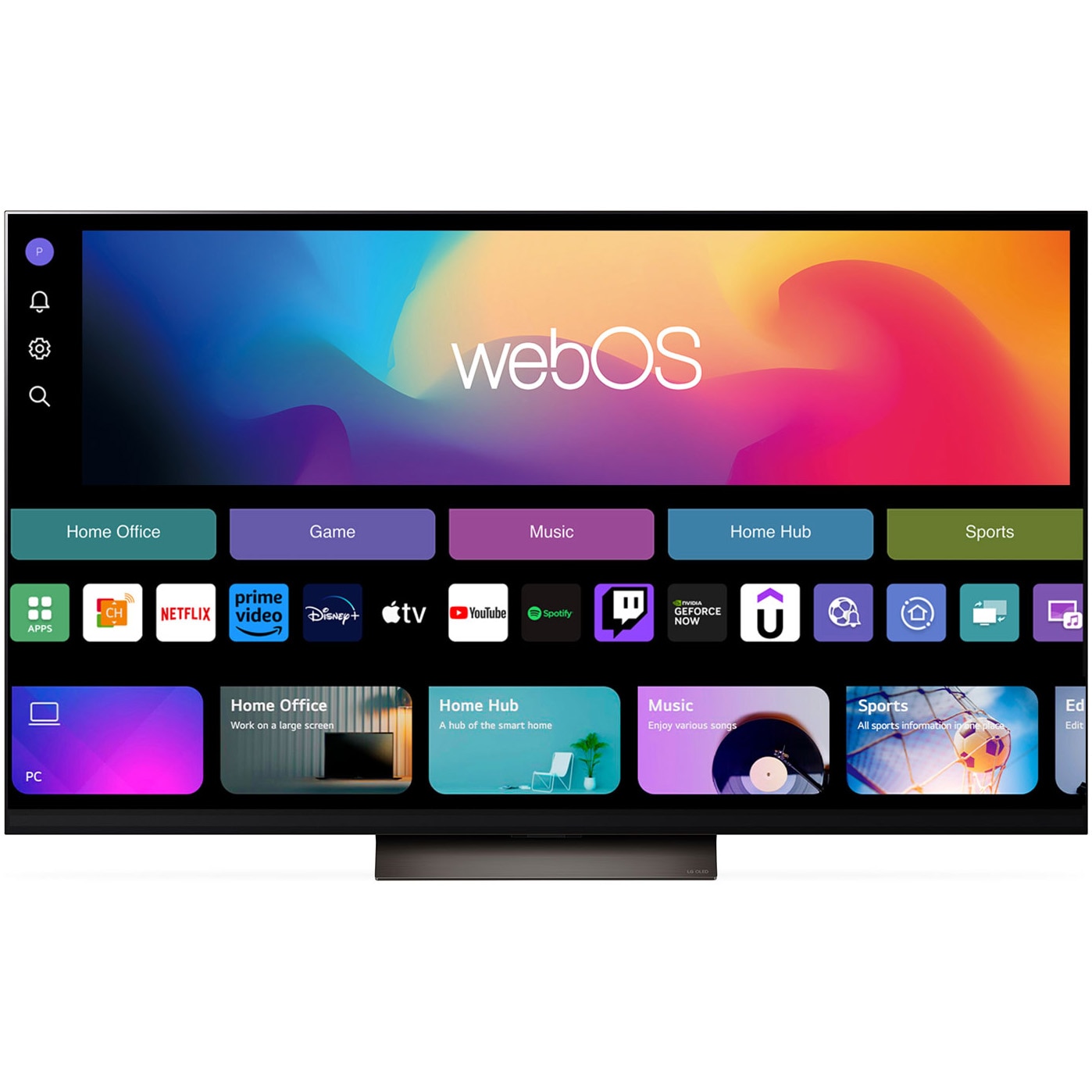 RESIGILAT: Televizor LG OLED evo 65C42LA, 164 cm, Smart, 4K Ultra HD, 100Hz, Clasa F