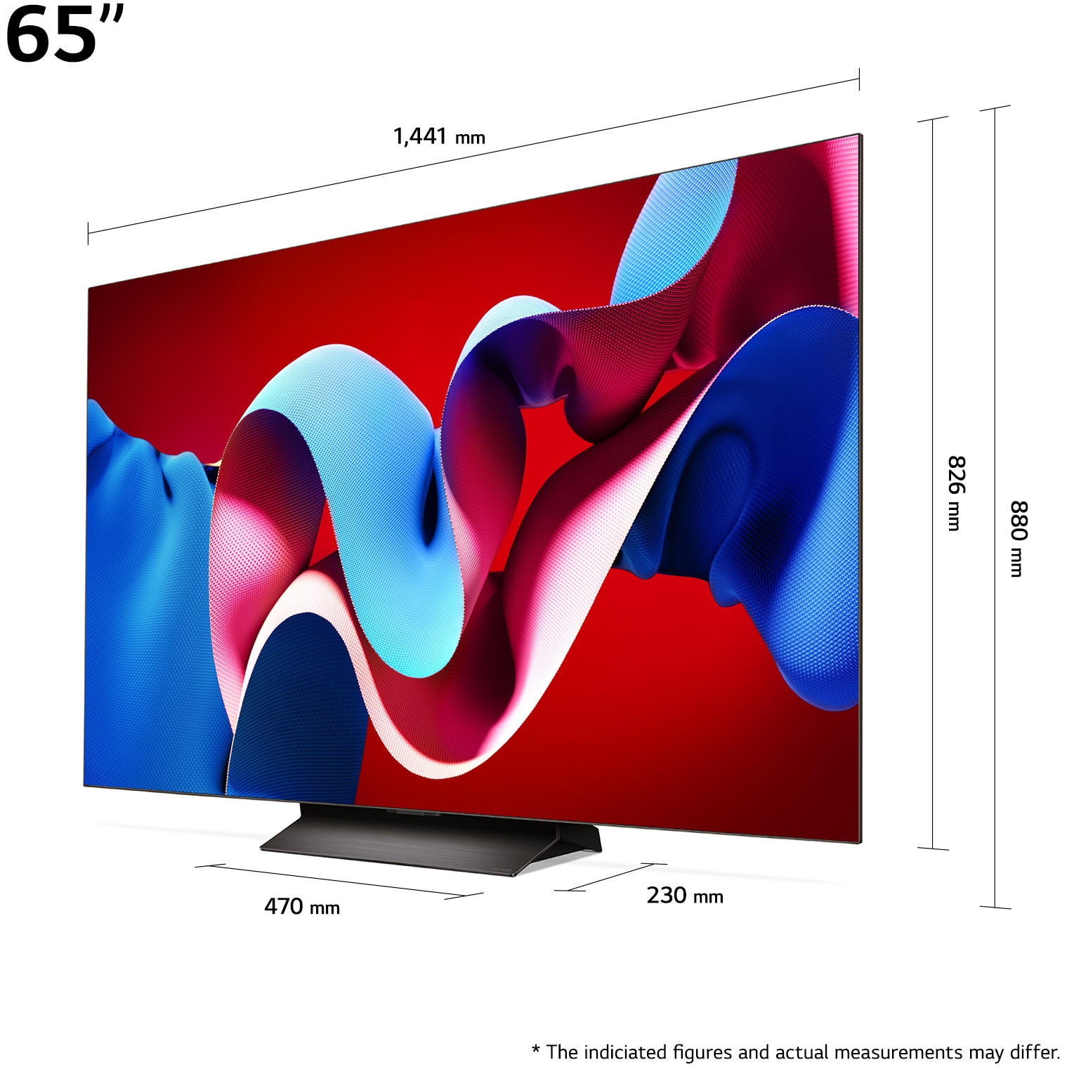 RESIGILAT: Televizor LG OLED evo 65C42LA, 164 cm, Smart, 4K Ultra HD, 100Hz, Clasa F