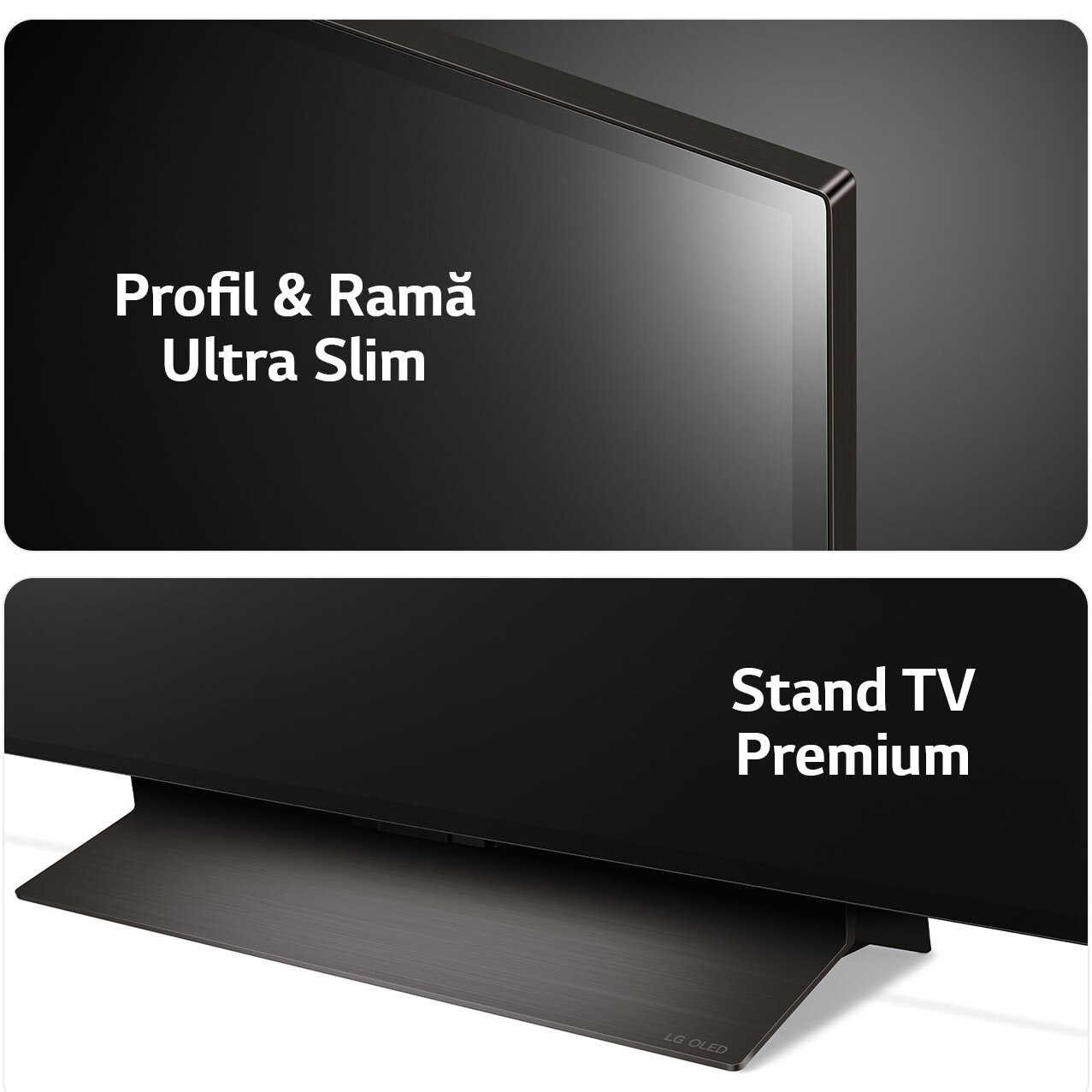 RESIGILAT: Televizor LG OLED evo 65C42LA, 164 cm, Smart, 4K Ultra HD, 100Hz, Clasa F