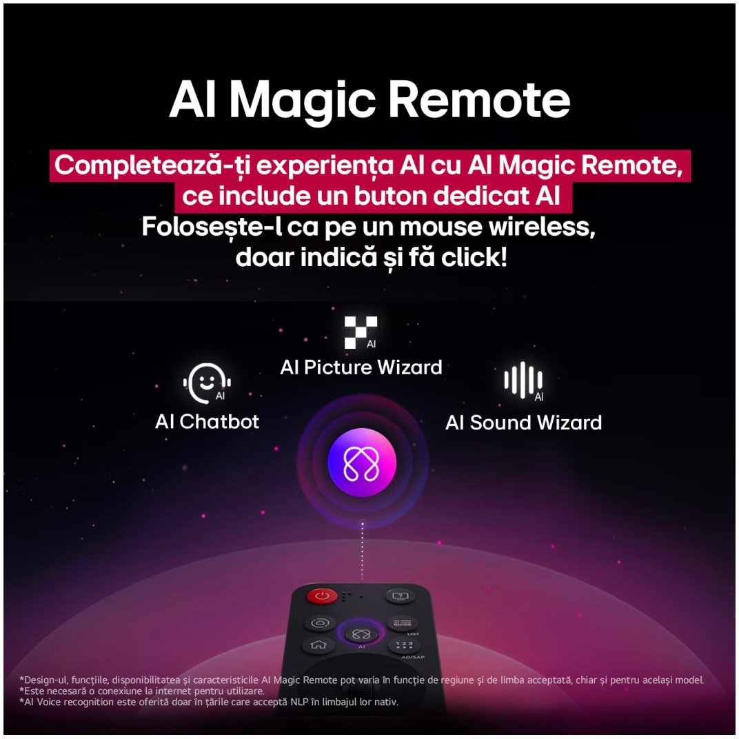 RESIGILAT: Televizor LG QNED evo MiniLED 55QNED93A6A, 139 cm, Smart, 4K Ultra HD, 100 Hz, Clasa G (Model 2025)