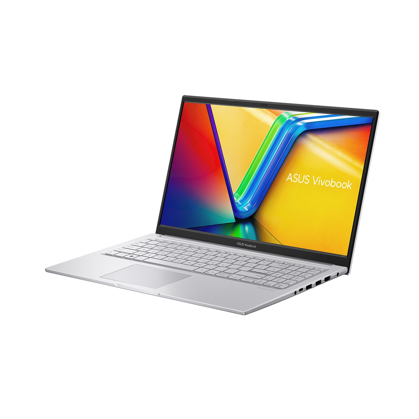 Laptop Asus Vivobook 15 X1504VA-BQ4595, X1504VA-BQ4595, 15.6", Intel Core 5 120U (10-core), Intel UHD Graphics, 16GB 4800MHz (1x 8GB onboard) DDR5, Argintiu