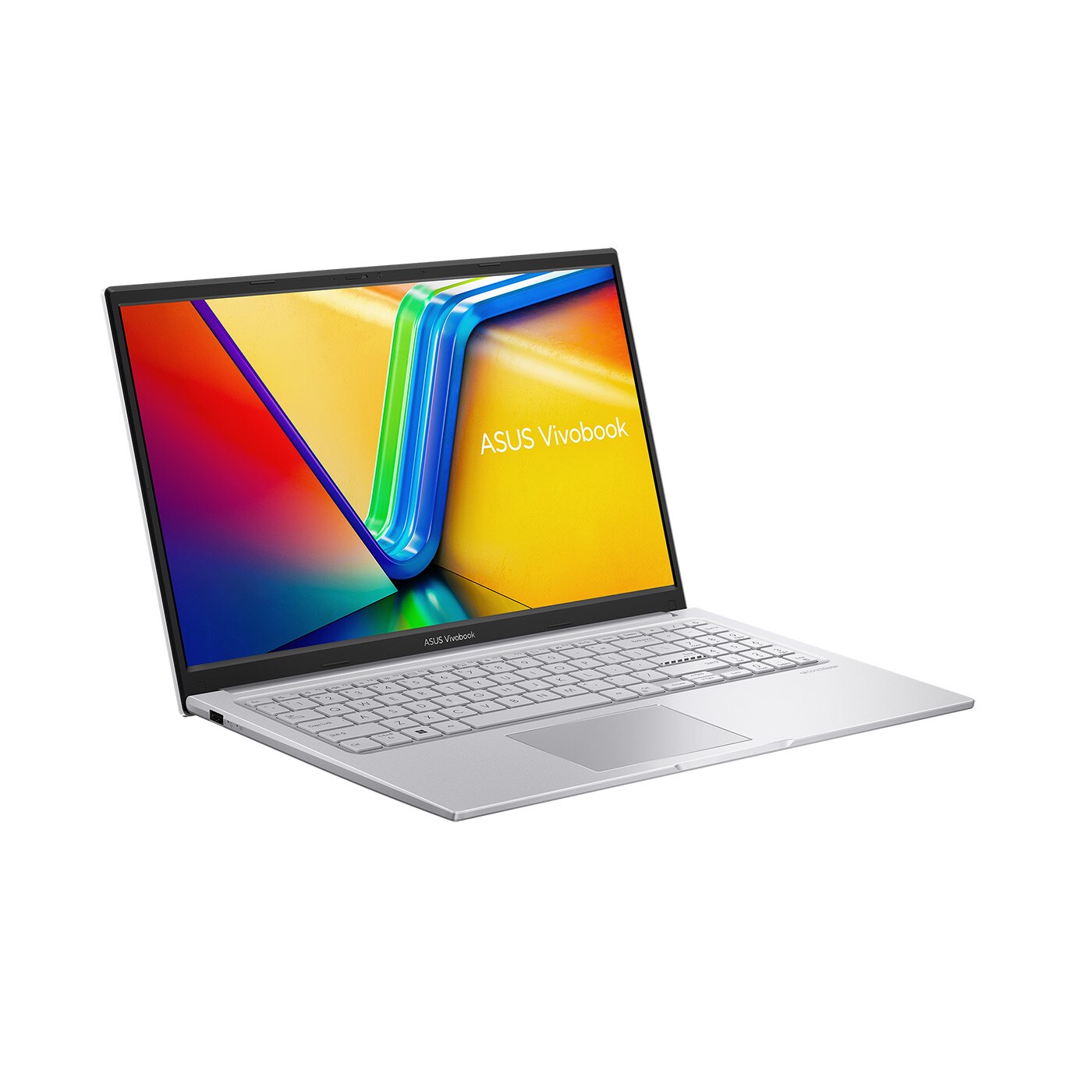 Laptop Asus Vivobook 15 X1504VA-BQ4595, X1504VA-BQ4595, 15.6", Intel Core 5 120U (10-core), Intel UHD Graphics, 16GB 4800MHz (1x 8GB onboard) DDR5, Argintiu