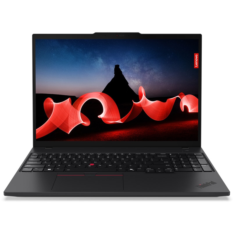 Laptop Lenovo ThinkPad T16 Gen 3 cu procesor Intel® Core™ Ultra 7 155U pana la 4.8 GHz, 16", WUXGA, IPS, 32GB DDR5, 1TB SSD, Intel® Graphics, Windows 11 Pro, Black, 3Y Premier Support